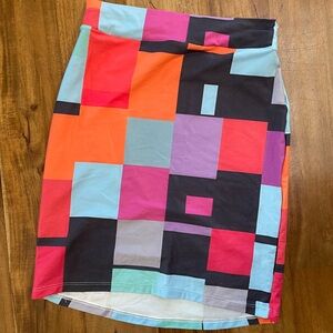 Colorful Geometric Women's Skirt